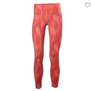 Helly Hansen Leggings  Workout Gym Running W VTR PRINTED 7/8 CAPRIS Small